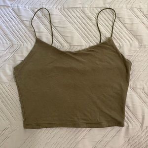 Garage Cami Crop Top • Size XS